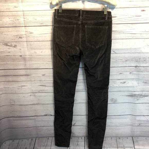 Madewell Corduroy Skinny Brown Jeans - Picture 3 of 8